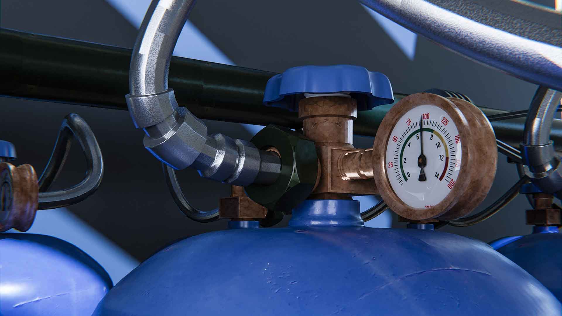 Botellas de gas