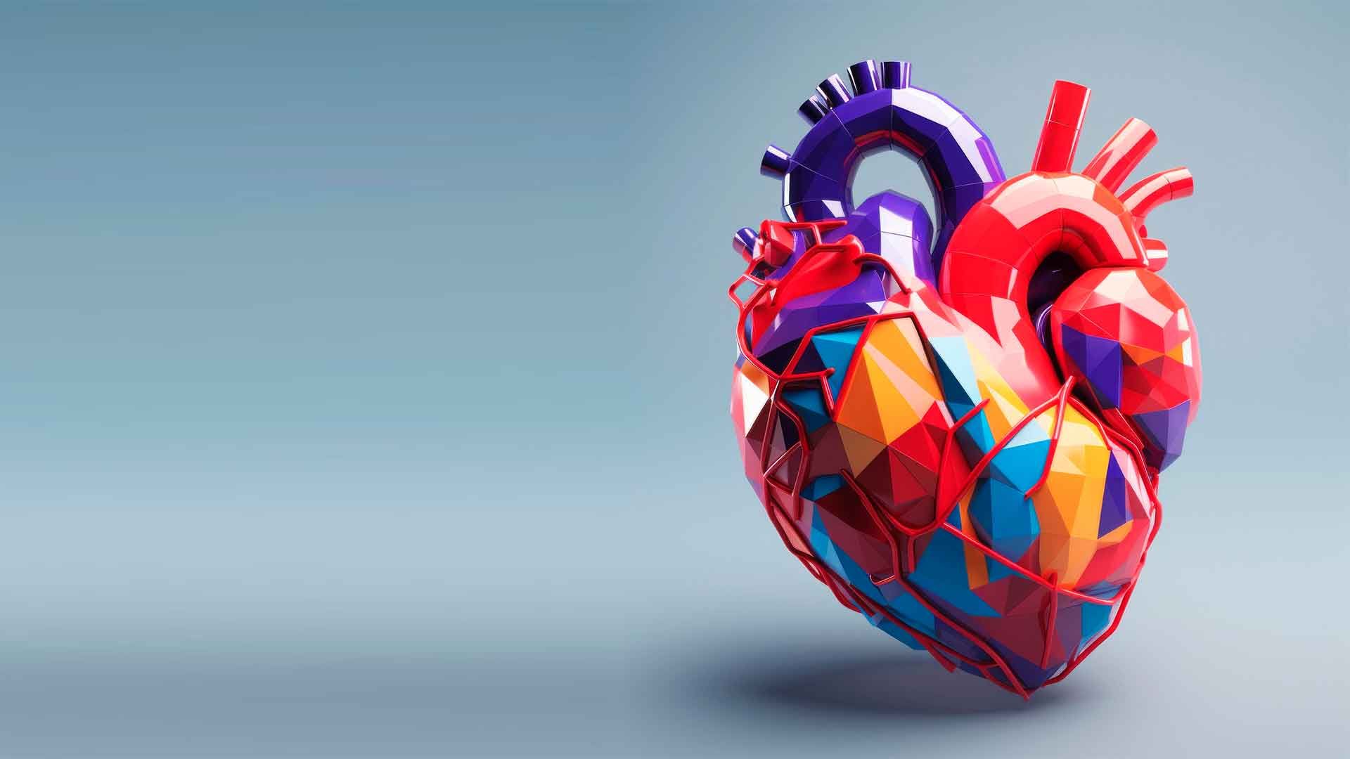 Corazón de plástico