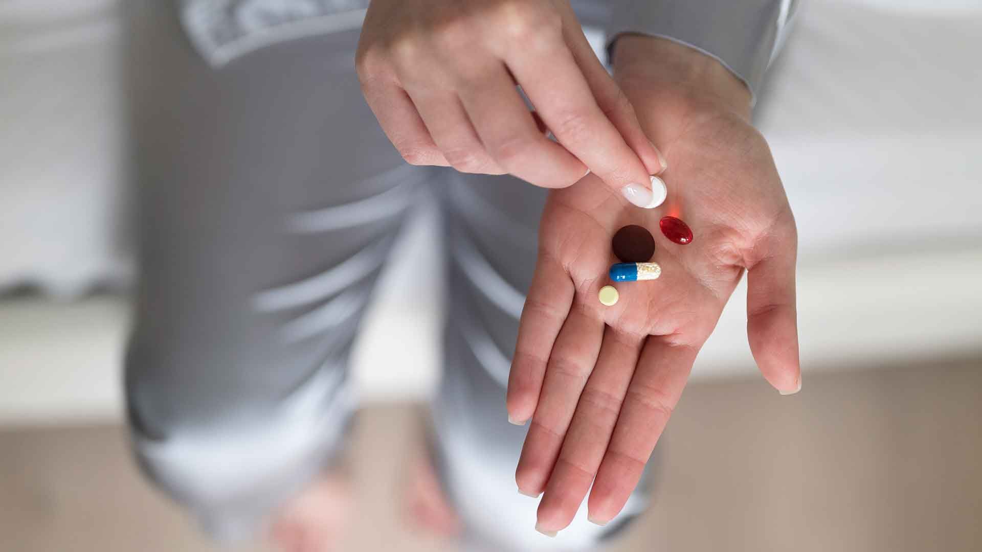 Sanitario con pastillas