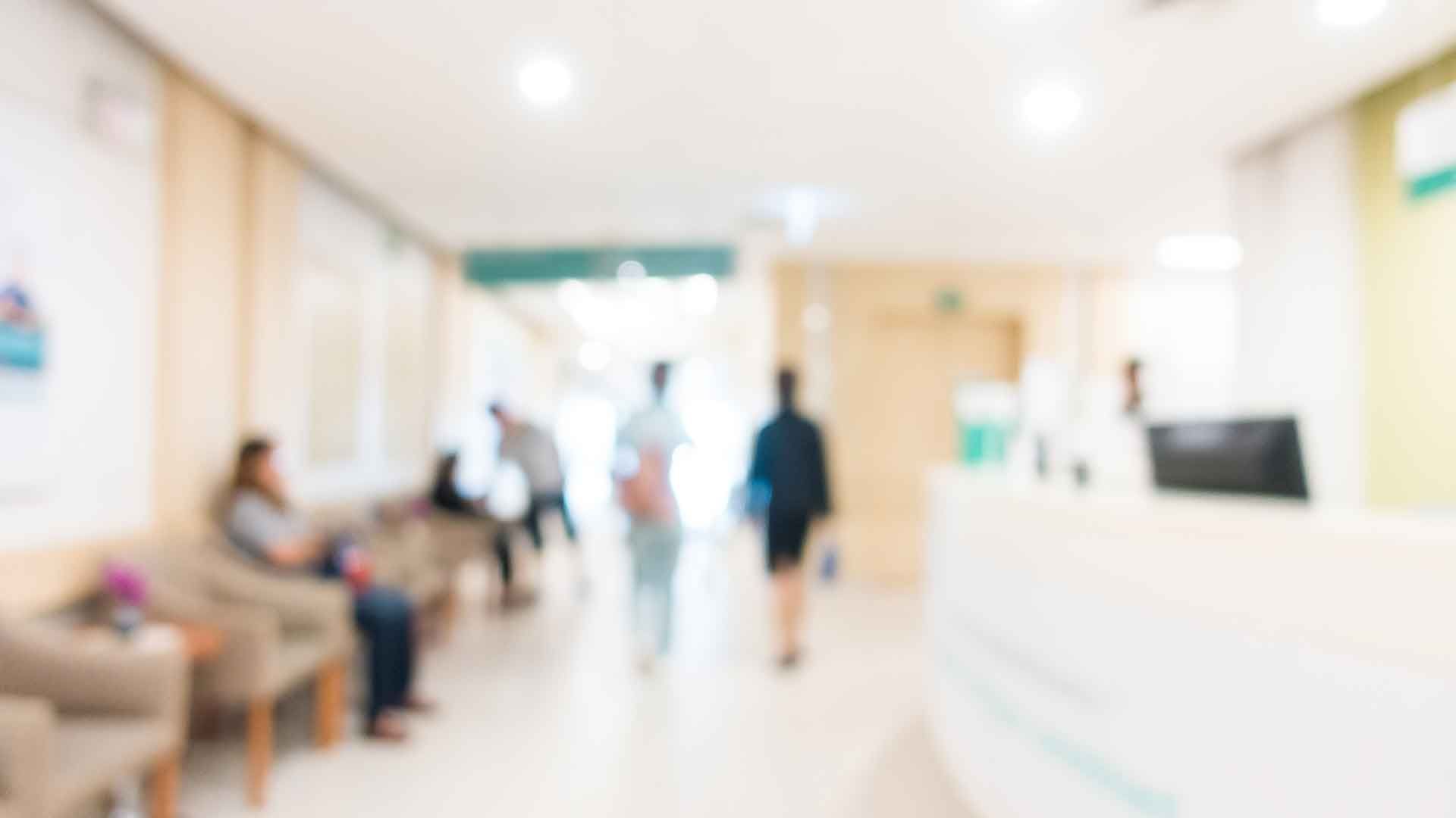 Pasillo de hospital