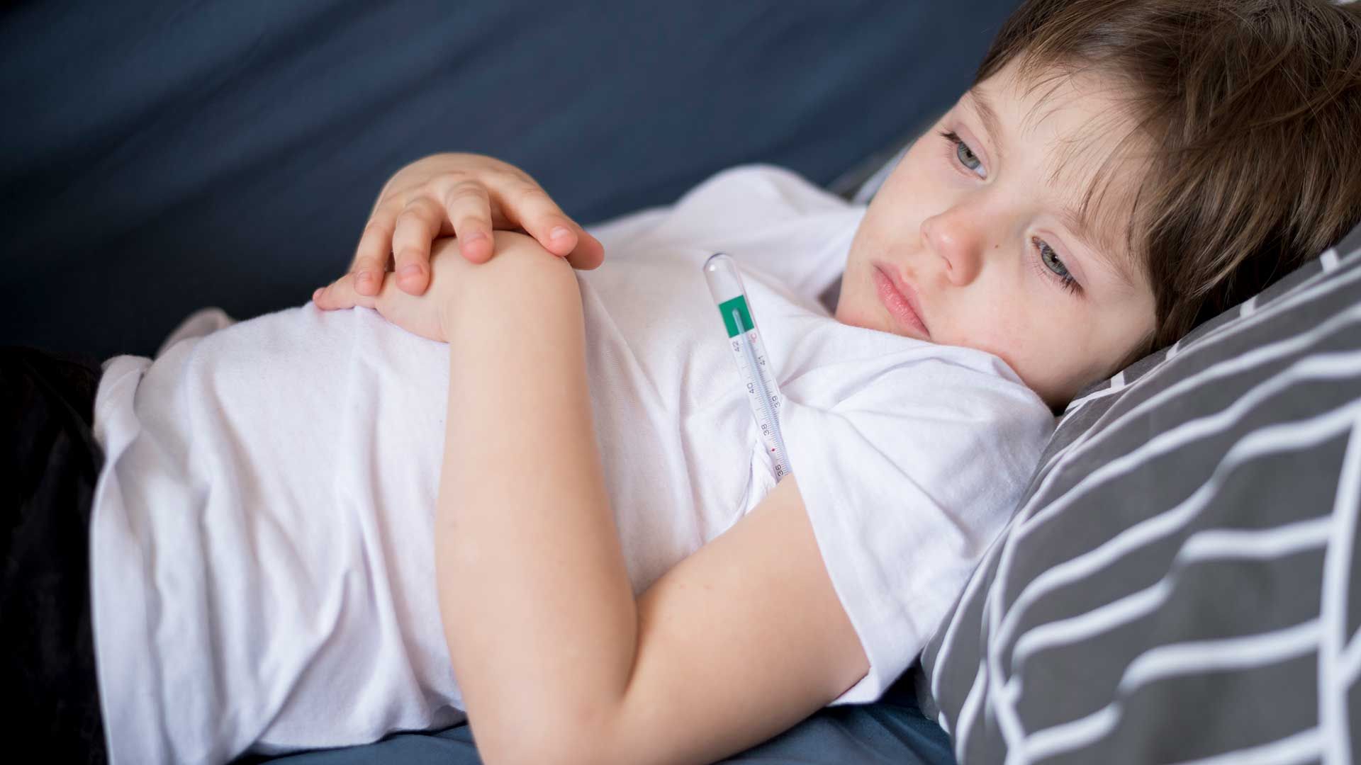 Niño enfermo