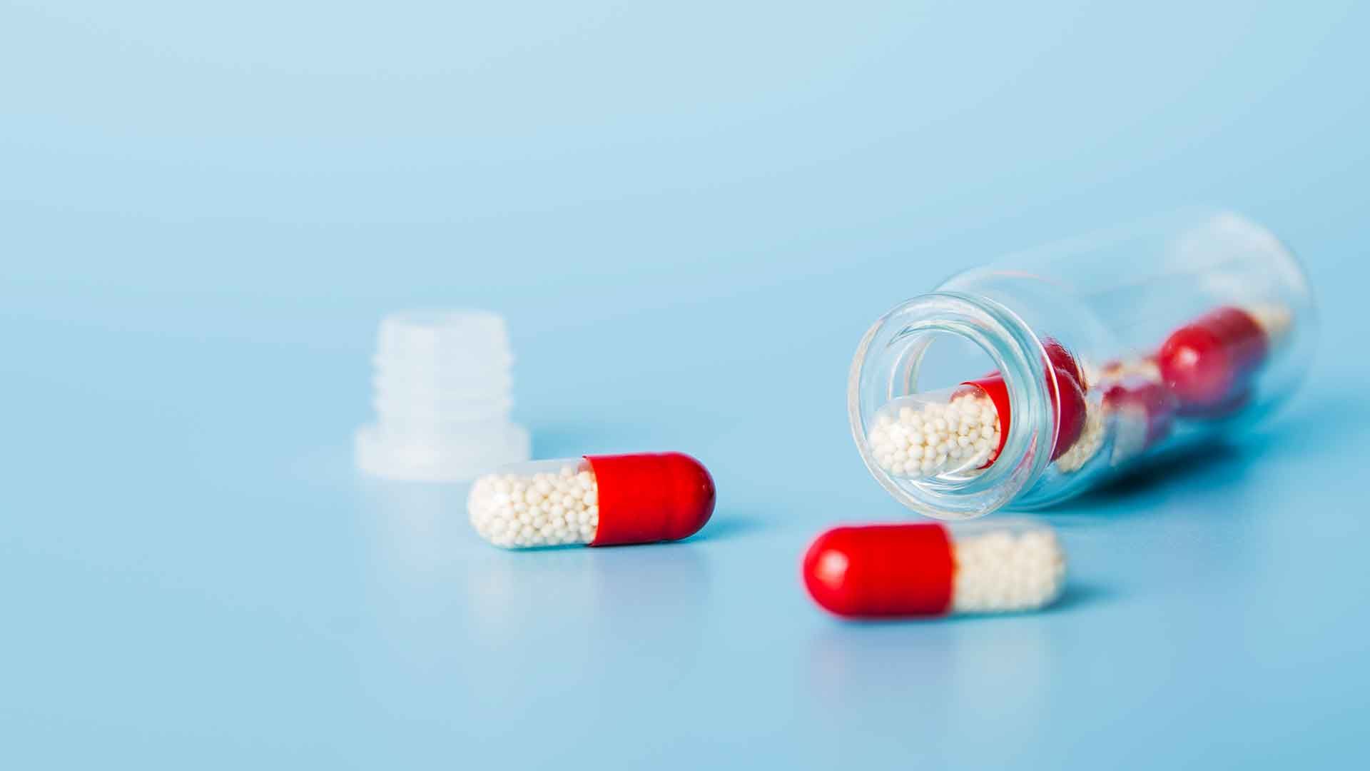 Cápsulas de medicamento