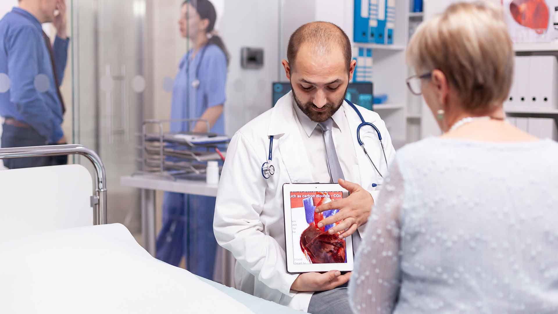 Médico y paciente