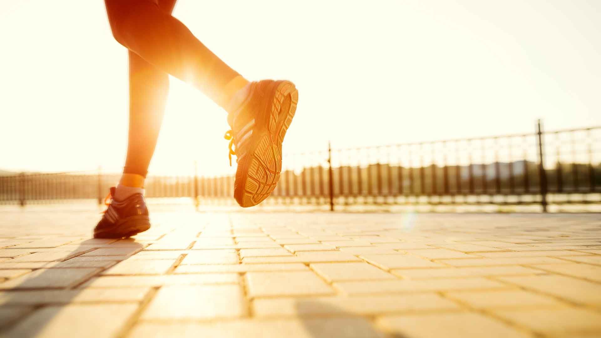 Mujer corriendo
