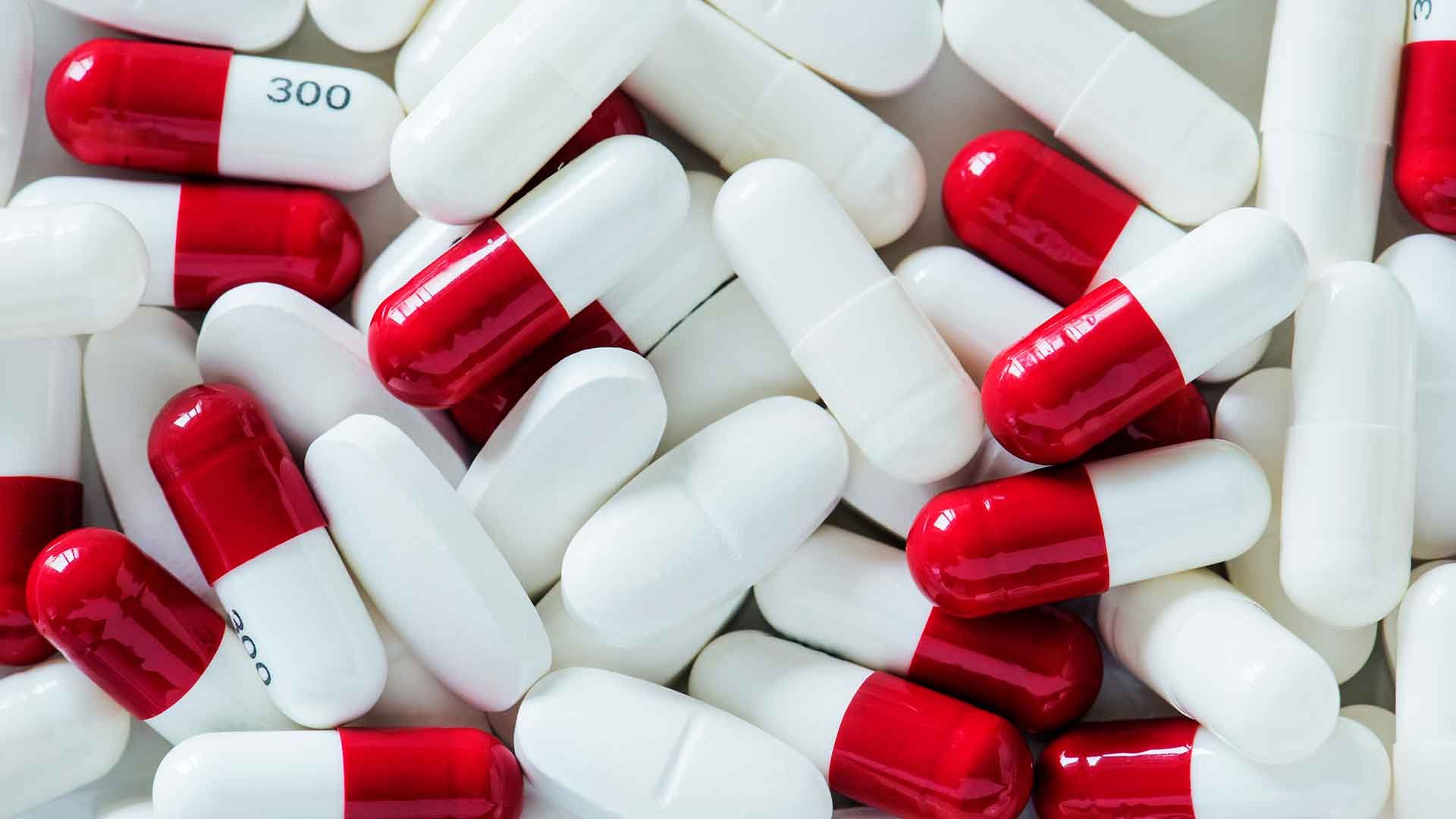 Cápsulas de medicamento