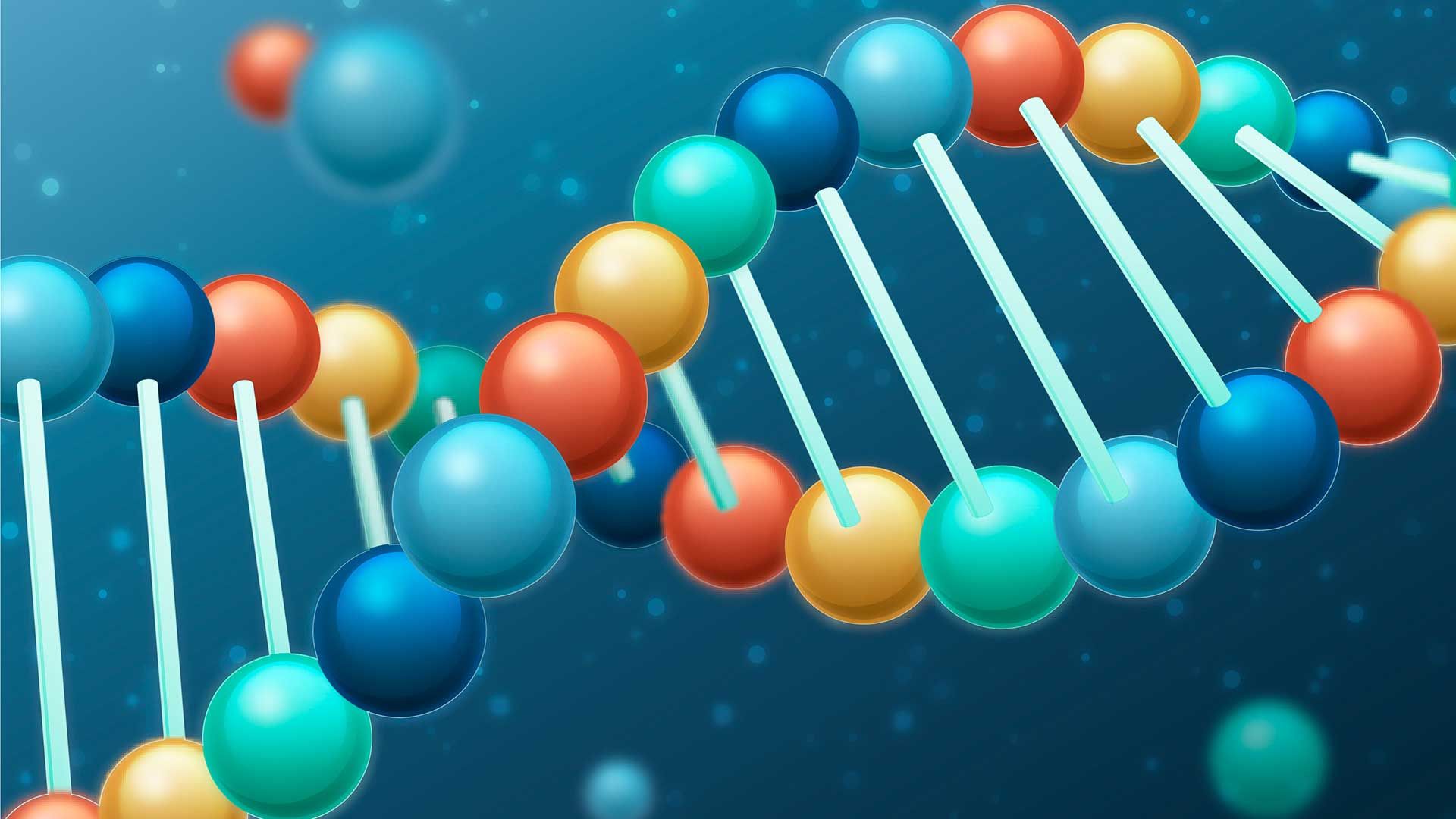 Representación de una proteína simplificada