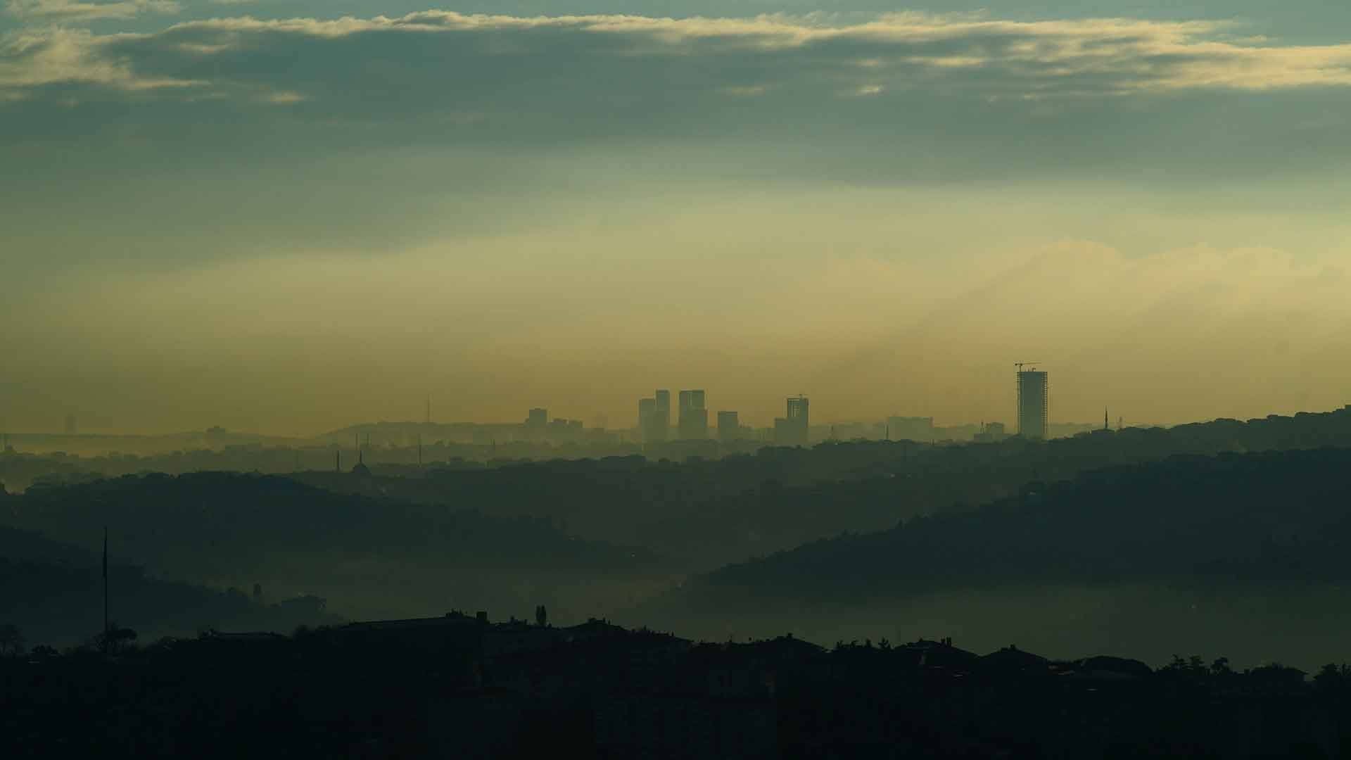 Ciudad contaminada