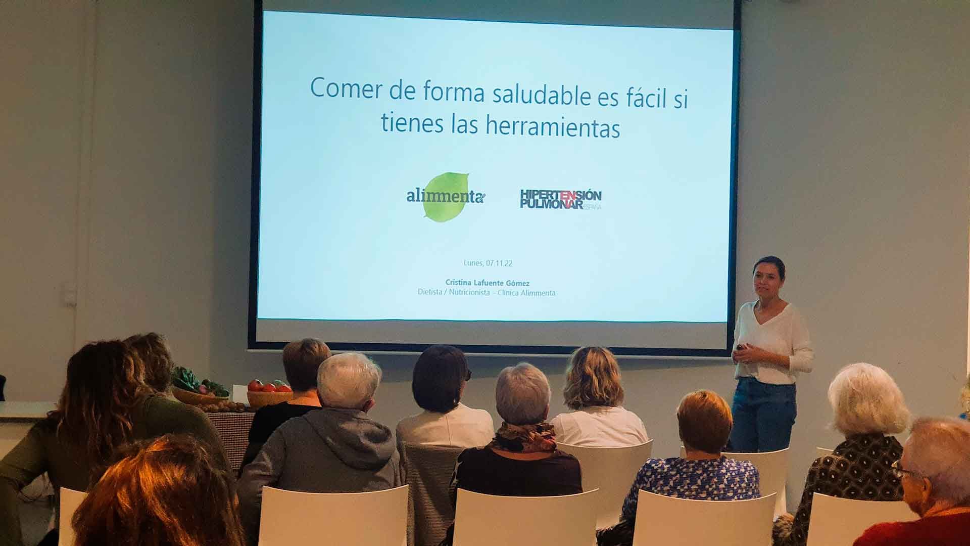 Imagen de la charla