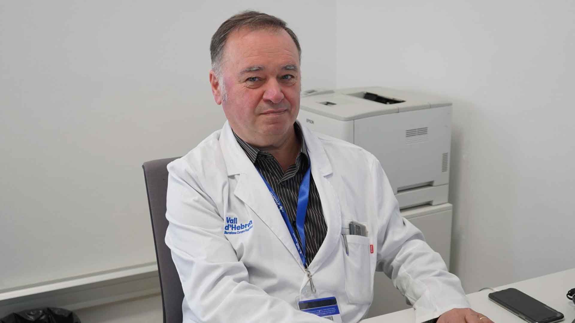 Dr. Roman, director asistencial del Hospital Universitario Vall d’Hebron